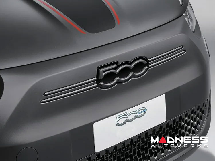 FIAT 500e Gen2 Front Emblem - Matte Gray - Mopar